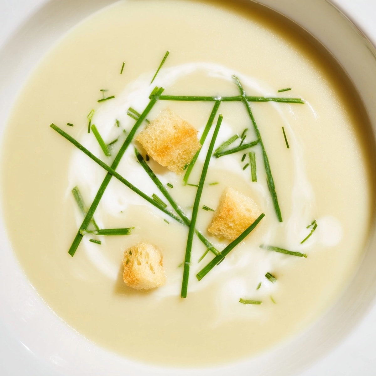 Préparation facile de velouté de poireaux et pommes de terre maison dans une cuisine ensoleillée.