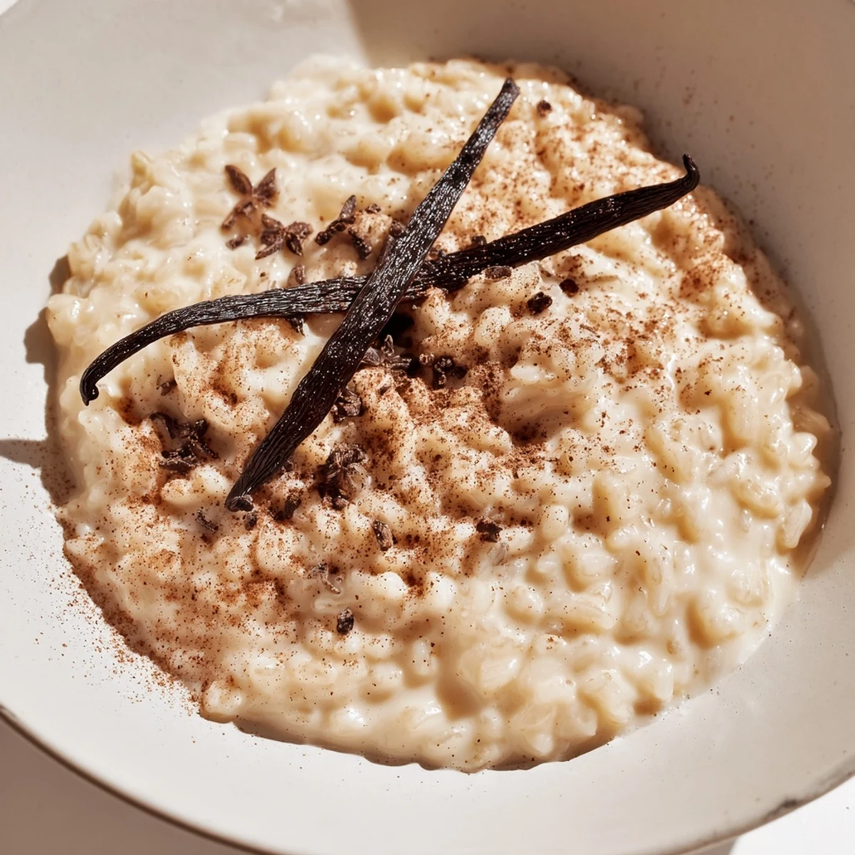 Enjoy the delicious homemade vanilla & cinnamon rice pudding, perfect warm or chilled, ready to eat.