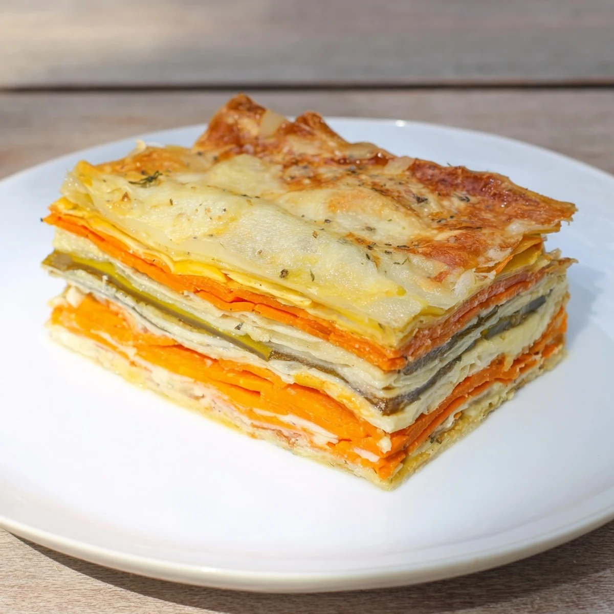 Mille-feuille légumes hiver