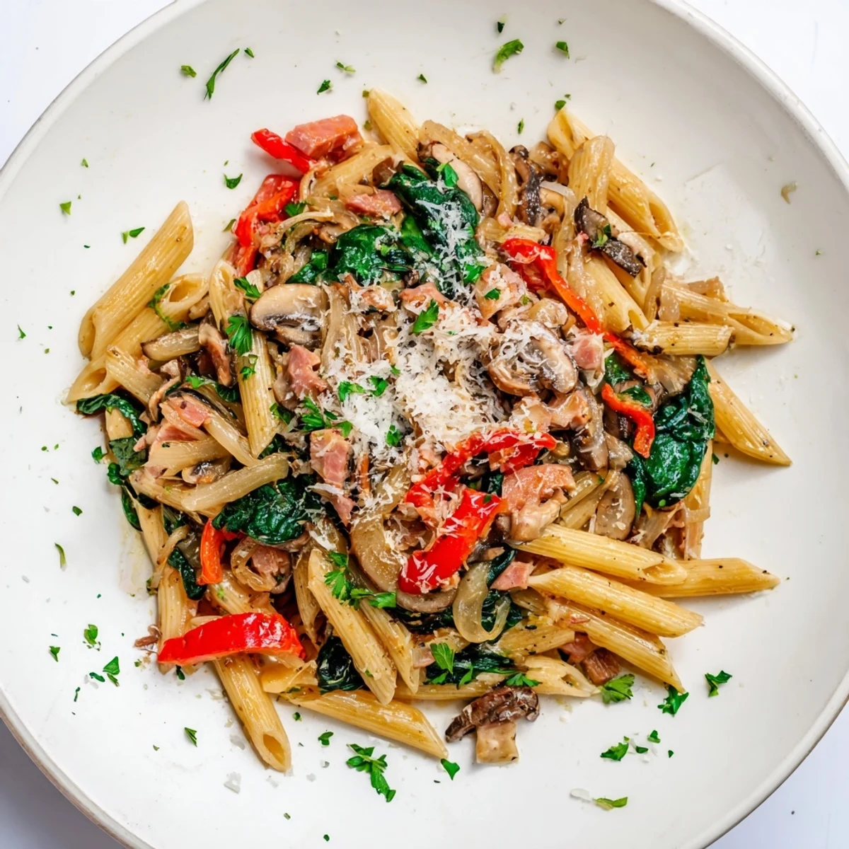 Leftover Sautéed Pasta Skillet