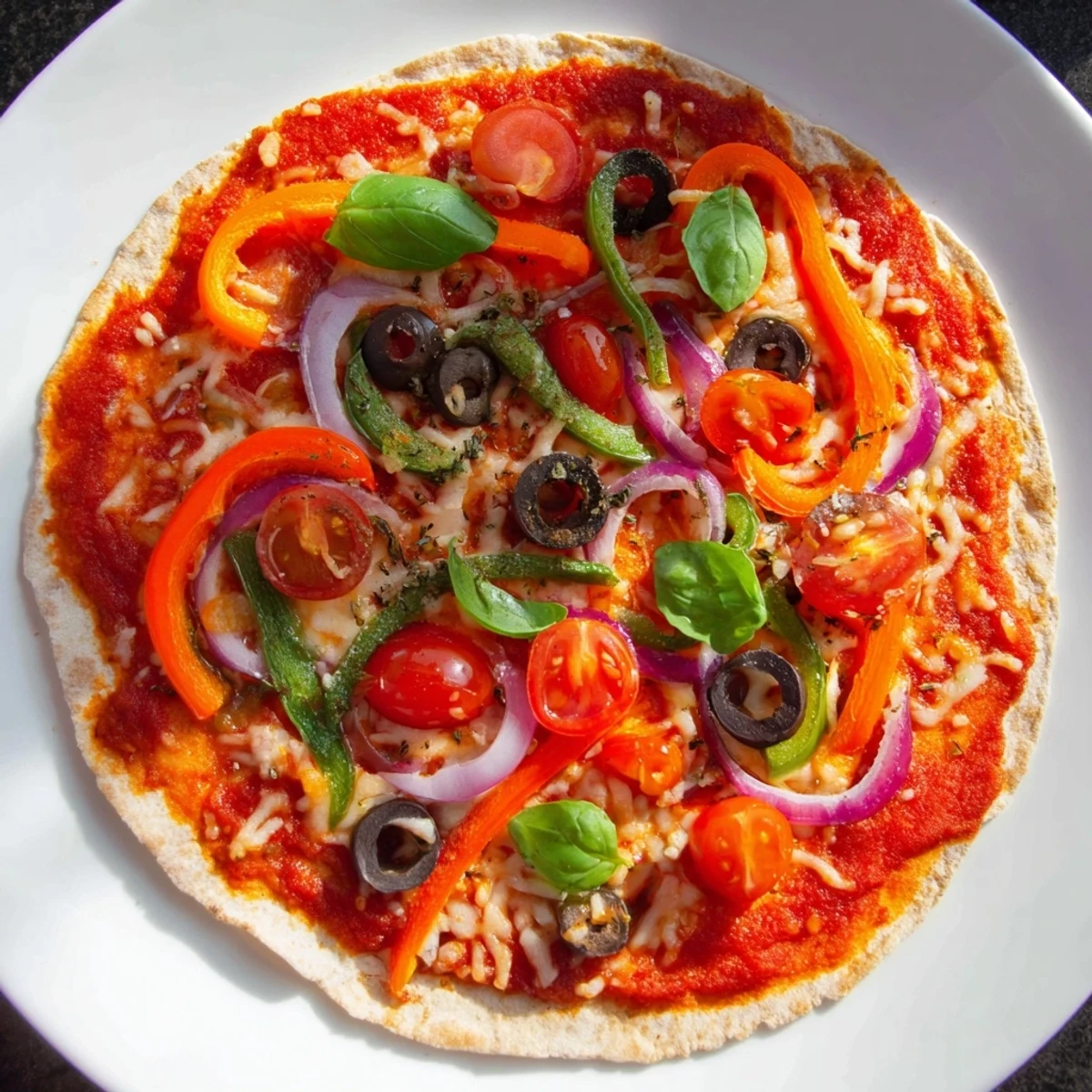 Tortilla Pizza maison rapide