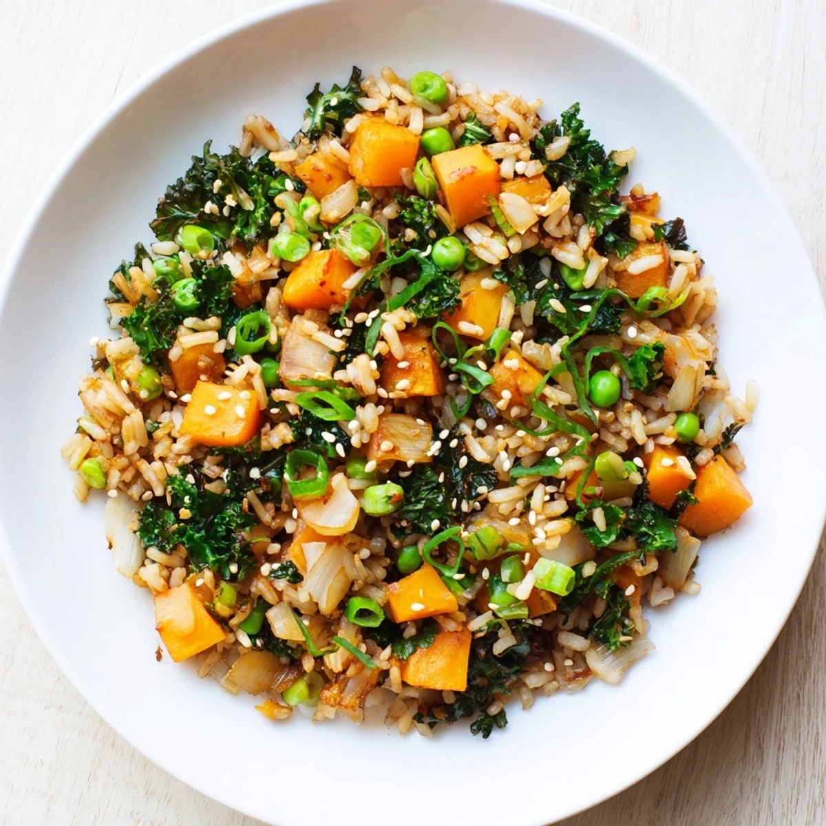 Riz sauté légumes d’hiver