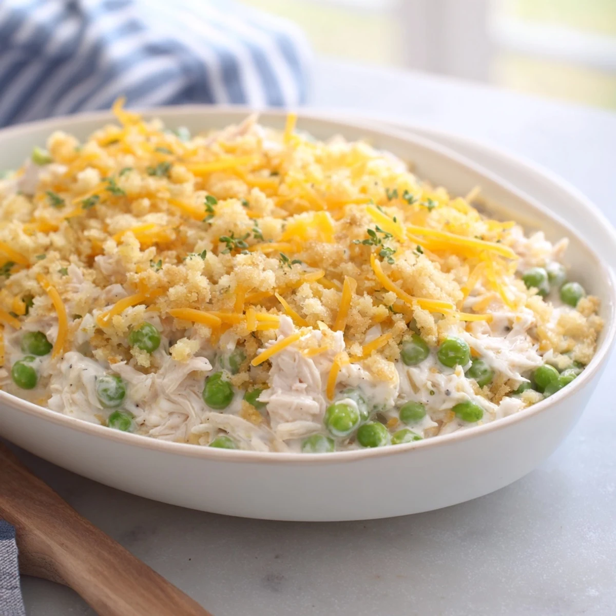 Here are the 3 ALT image texts for the 3-Step Tuna and Rice Casserole recipe: