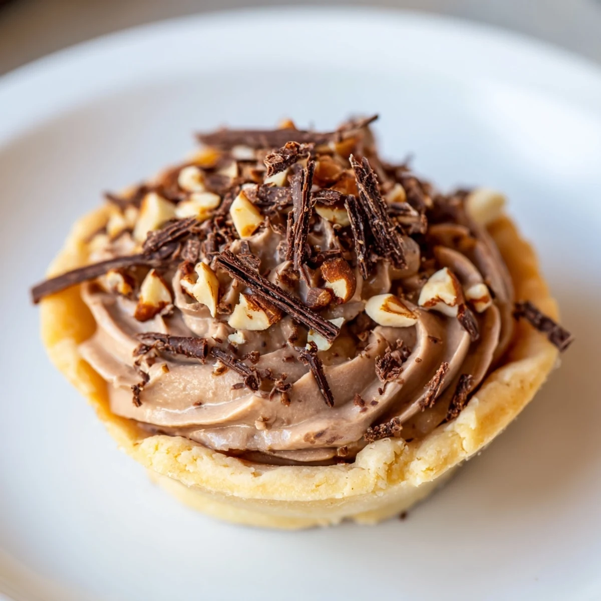 Crème de Marron Shortbread Cups