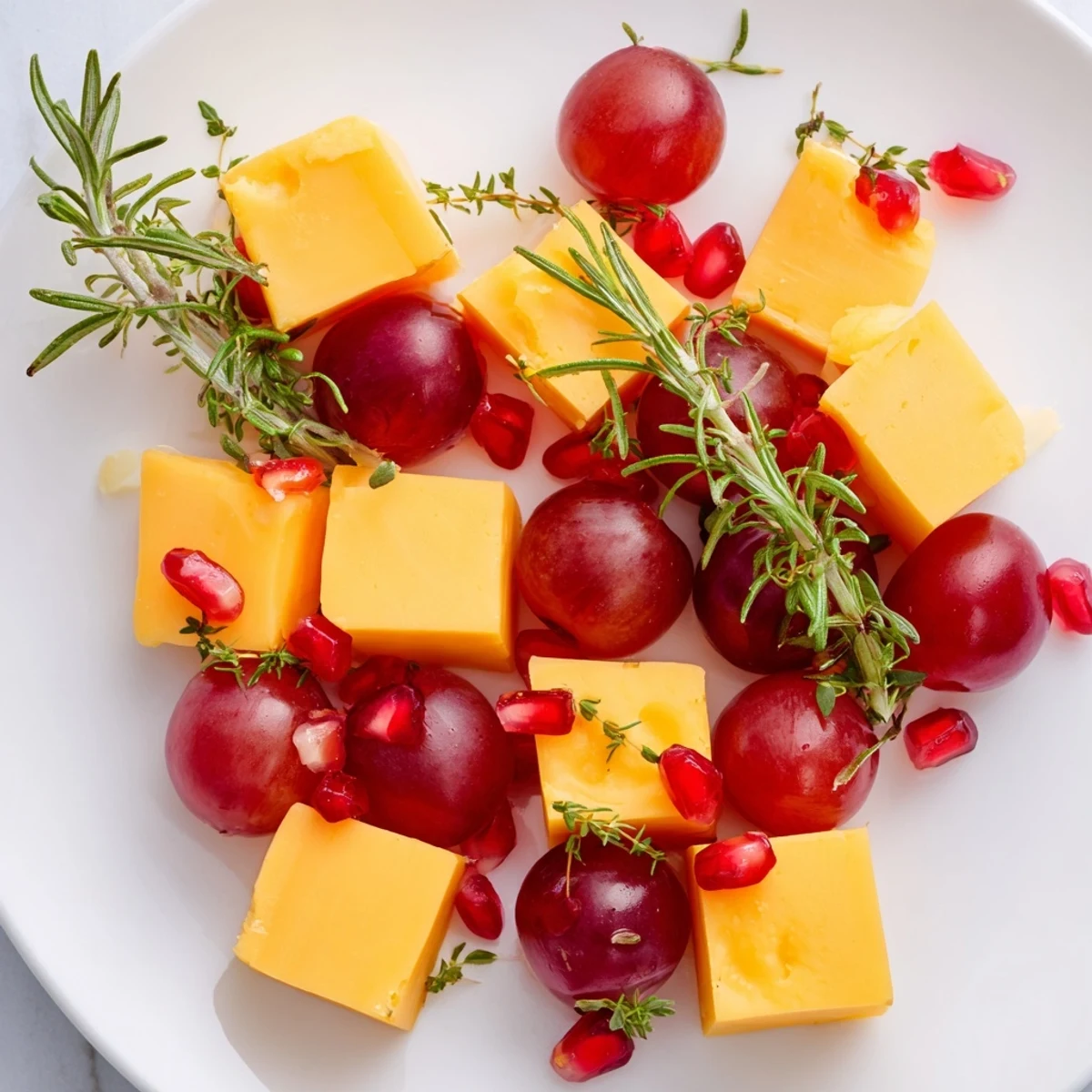 This colorful Christmas Stocking Snack Tray displays an abundance of savory treats, perfect for holiday parties.