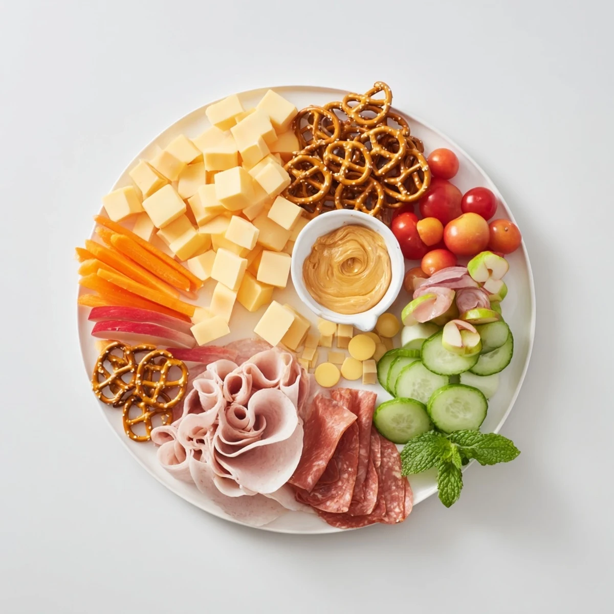 Planche fromage viande fruits