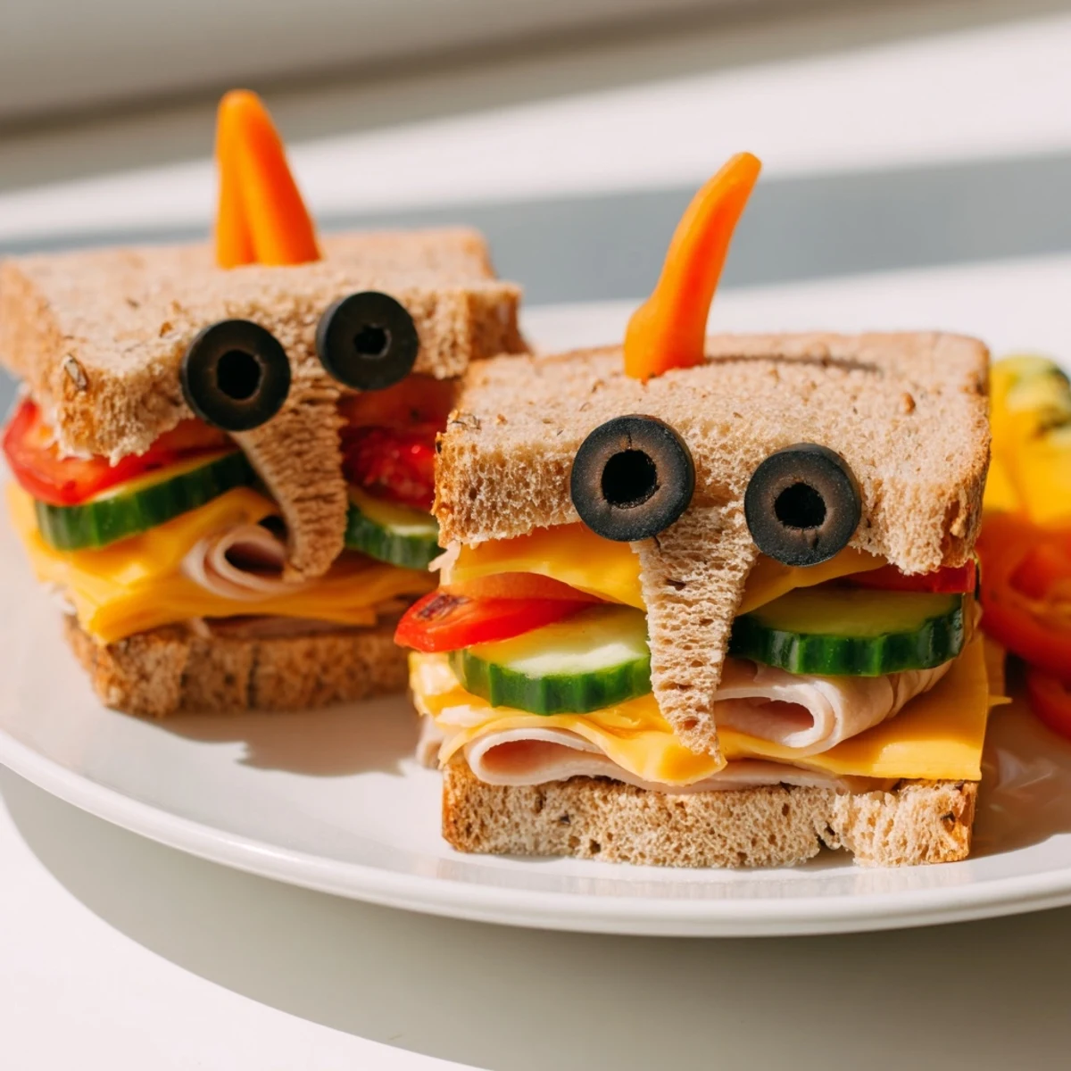 "Big Top Elephant Sandwich Board" :