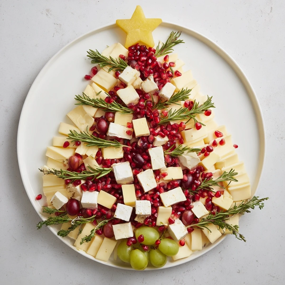Plateau apéritif en forme arbre