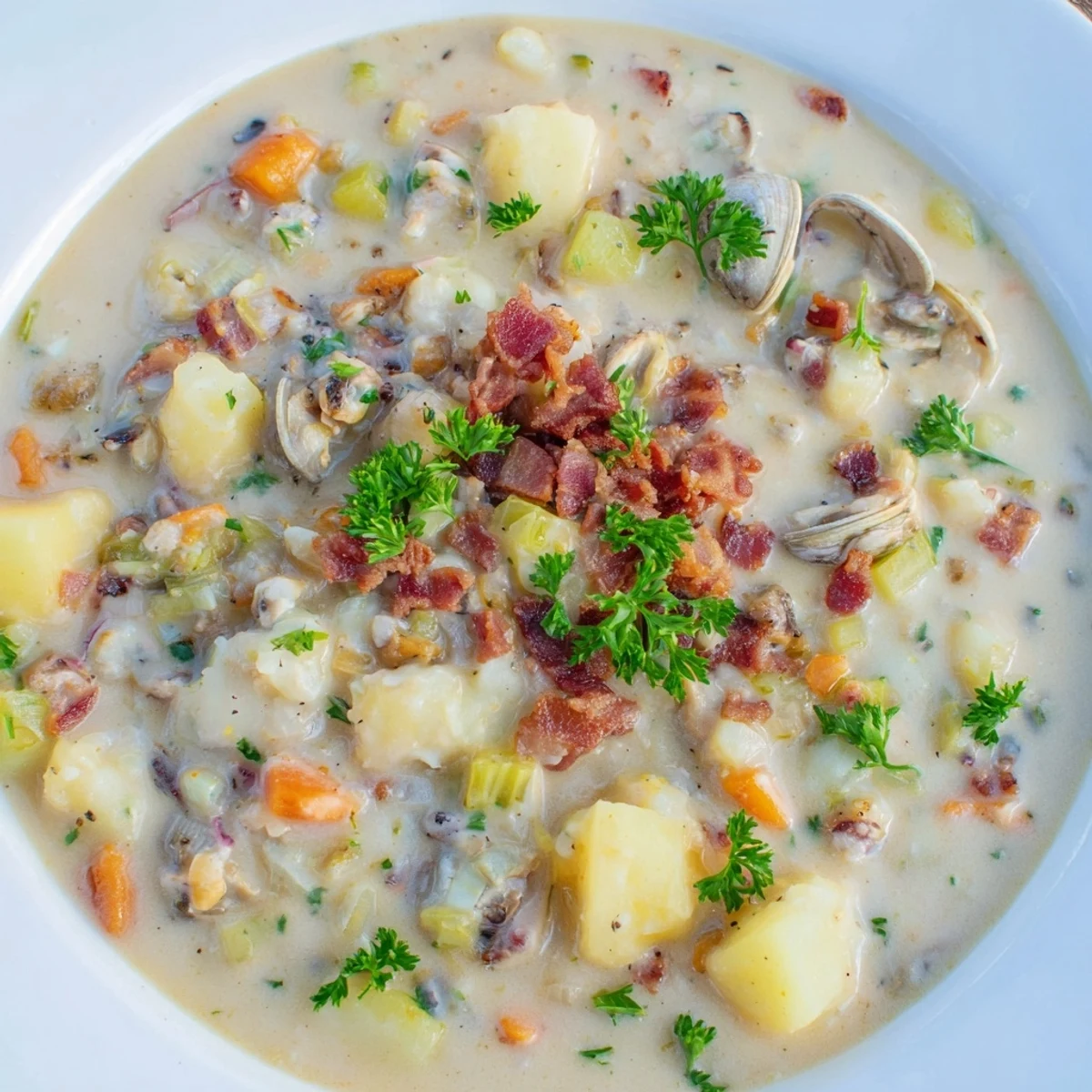 New England Clams Chowder