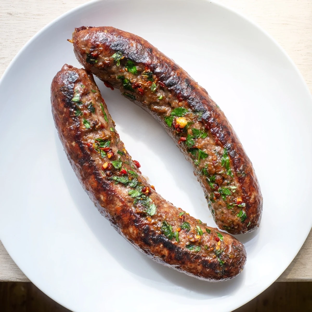 Tunisian Merguez Sausage Spiced