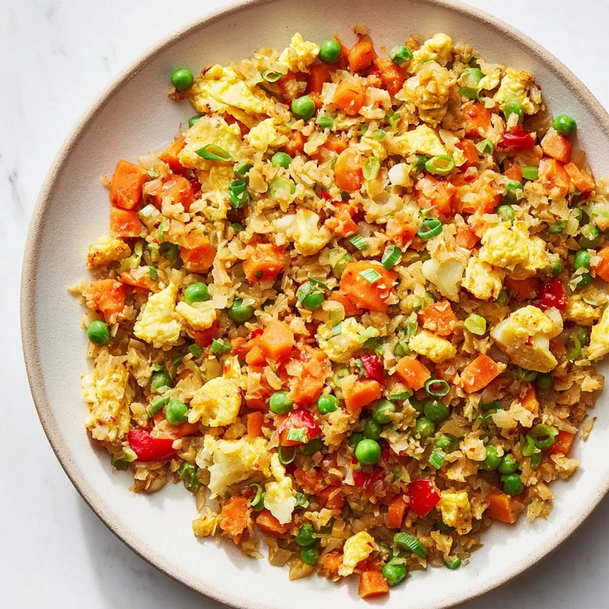 Chou-fleur sauté aux légumes