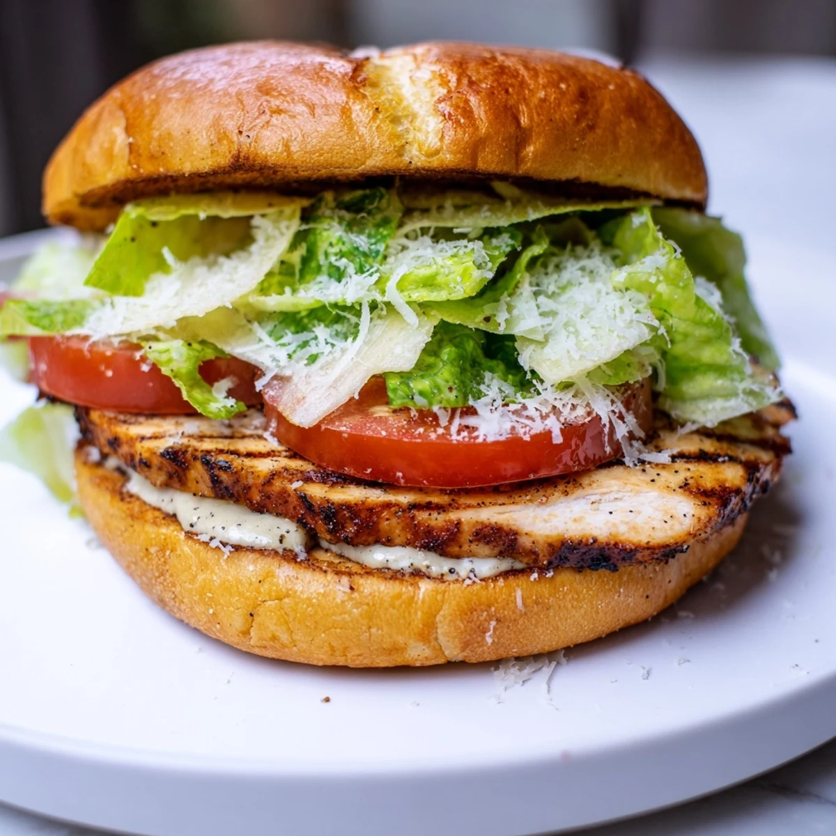 Sandwich poulet grillé Caesar