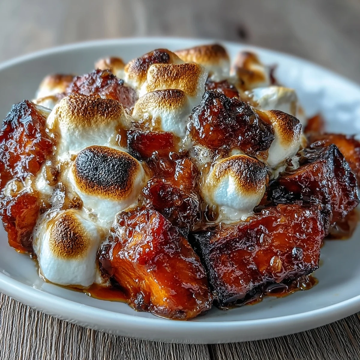 Yams glacés marshmallow vanille