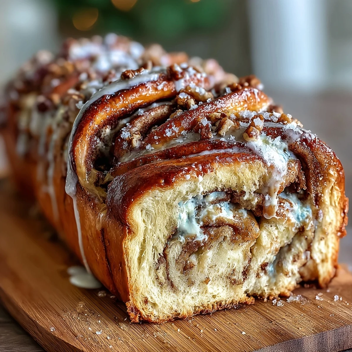 Bundt cake au citron et graines de pavot, avec un glaçage au citron brillant et des graines de pavot dorées.