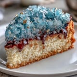 graduation cake teal geode gold