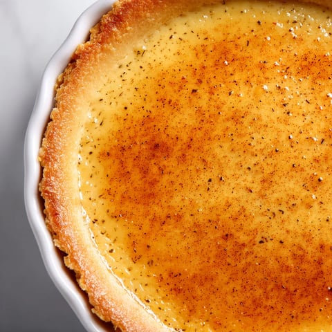 Une tarte au citron est servie dans un bol.