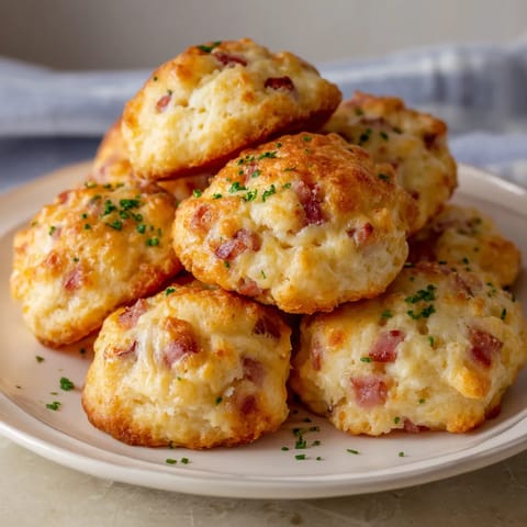 Une pile de biscuits avec des herbes sur un plateau.