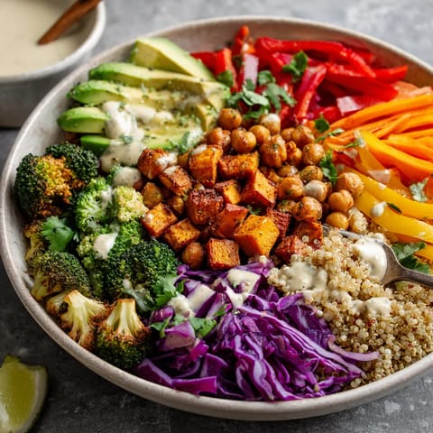 Une assiette de salade contenant des légumes..