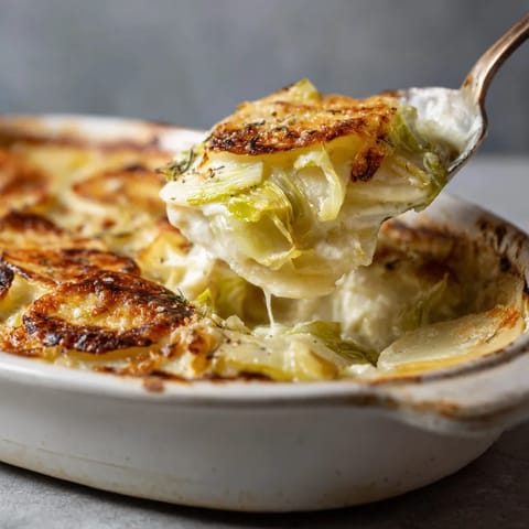 Une assiette de crêpes avec des légumes verts.