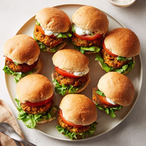 A plate of sandwiches with tomatoes and lettuce.