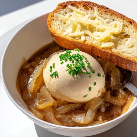 Vegan French Onion Rebel Float