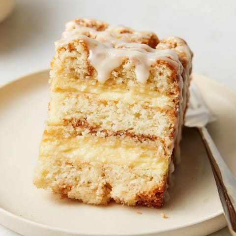 Pain eggnog éclair glaçage