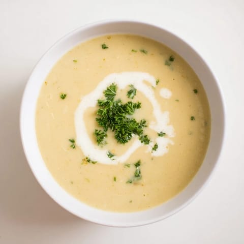 Velouté châtaigne riz crémeux