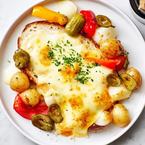 Raclette fromage divers pickles