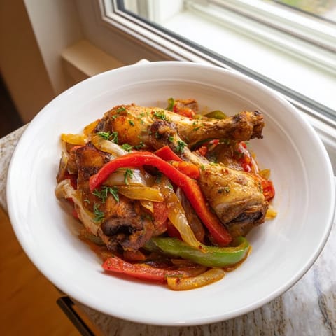 Poulet Basquaise paprika fumé