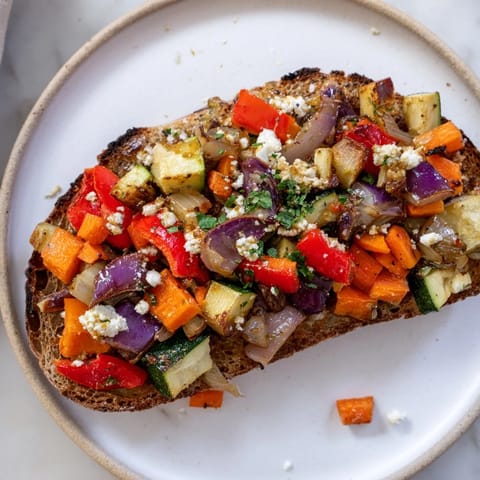 Bruschetta légumes d'hiver