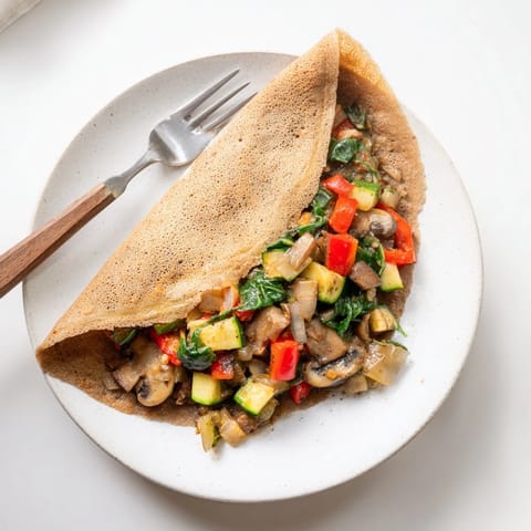 Galette sarrasin légumes