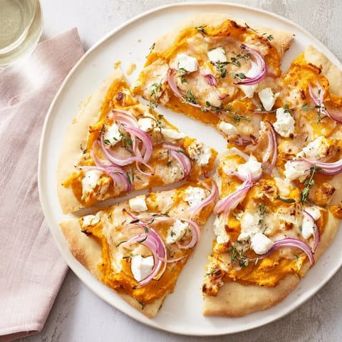 Pizza patate douce fromage