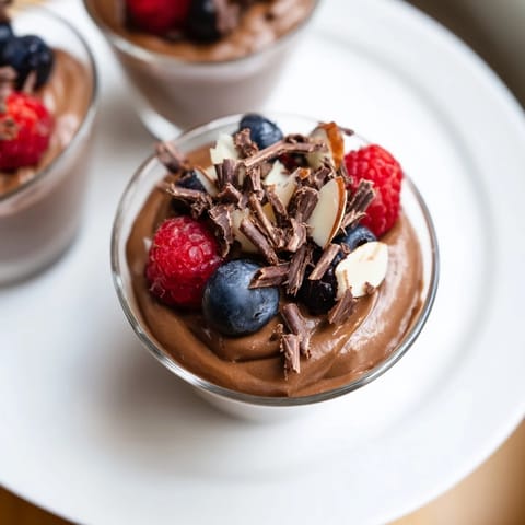 Mousse chocolat avocat express