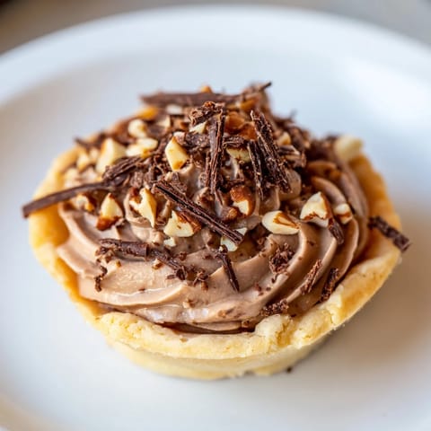 Crème de Marron Shortbread Cups