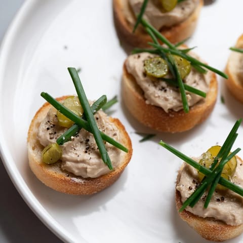 Foie Gras Mousse Tartine