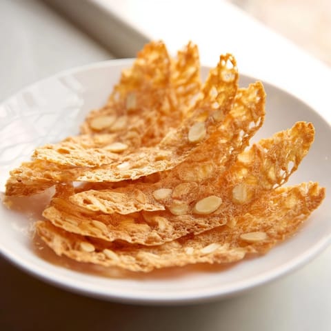 Tuiles légères amandes françaises