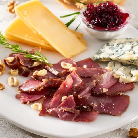 Plateau charcuterie nordique cerf