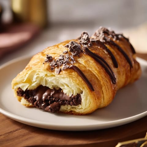 Croissants chocolat cookie chips