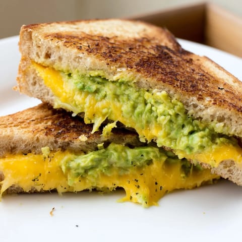 Avocado Toast Cheese Grillé