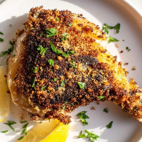 Cuisses poulet ail croustillant