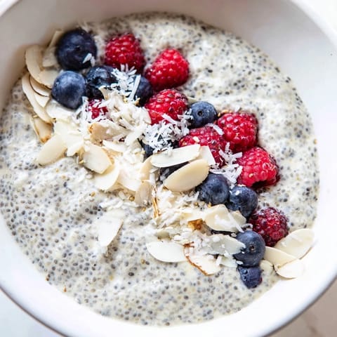 Chia graines pavot pudding