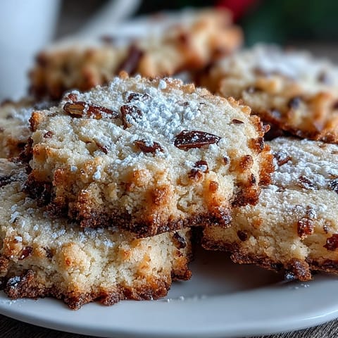 Une assiette de Cardamom Shortbread Cookies parfumées à la cardamom, parfaites à déguster avec une tasse de thé fumé.