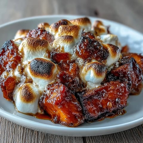 Yams glacés marshmallow vanille