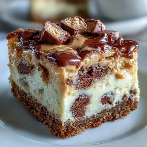 Cheesecake bars beurre cacahuète