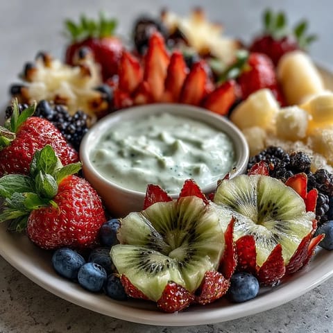 Baby in Bloom fruit platter