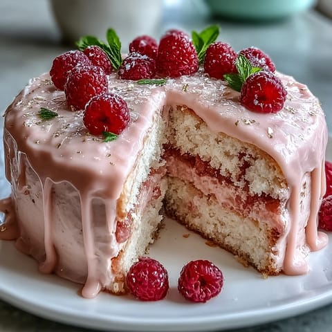 Gâteau en velours rosé élégant avec un drapé doré brillant, parfait pour une célébration de mariage chic.
