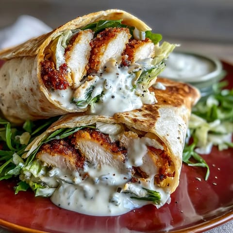 Saveurs de poulet César croustillant dans ces tortillas généreusement garnies et prêtes à manger.
