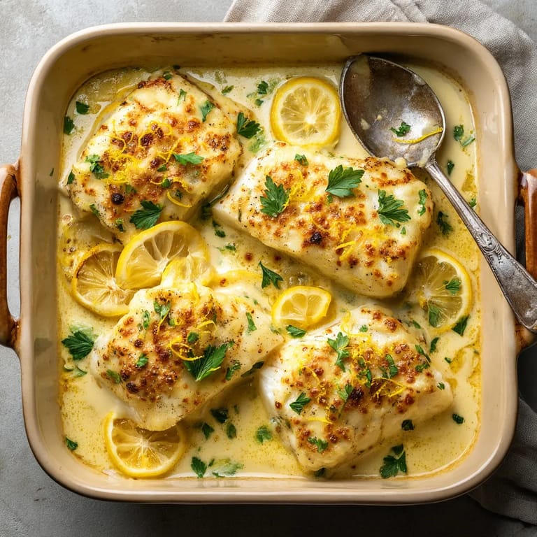 Plate of food with lemon slices and cheese.