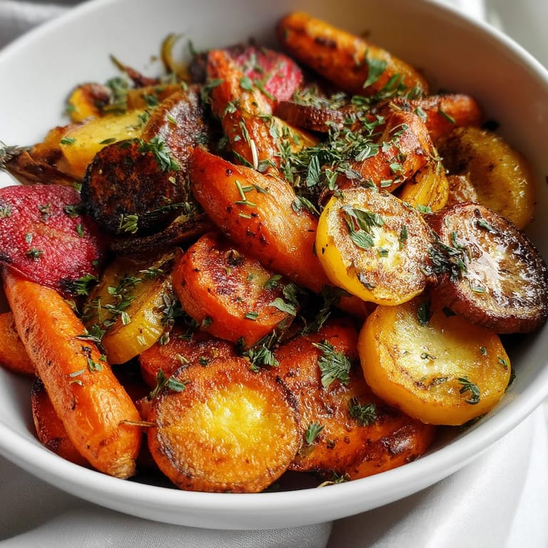 Une assiette de légumes colorés, y compris des carottes, des courgettes et des aubergines, est servie dans un bol.