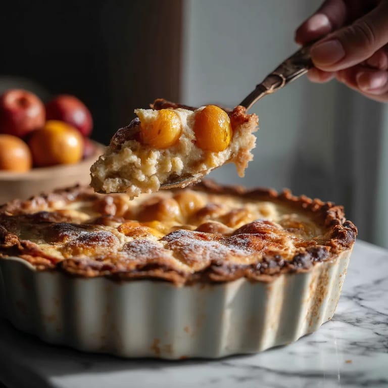 Une personne tire une tartine de dessert avec une fourchette.